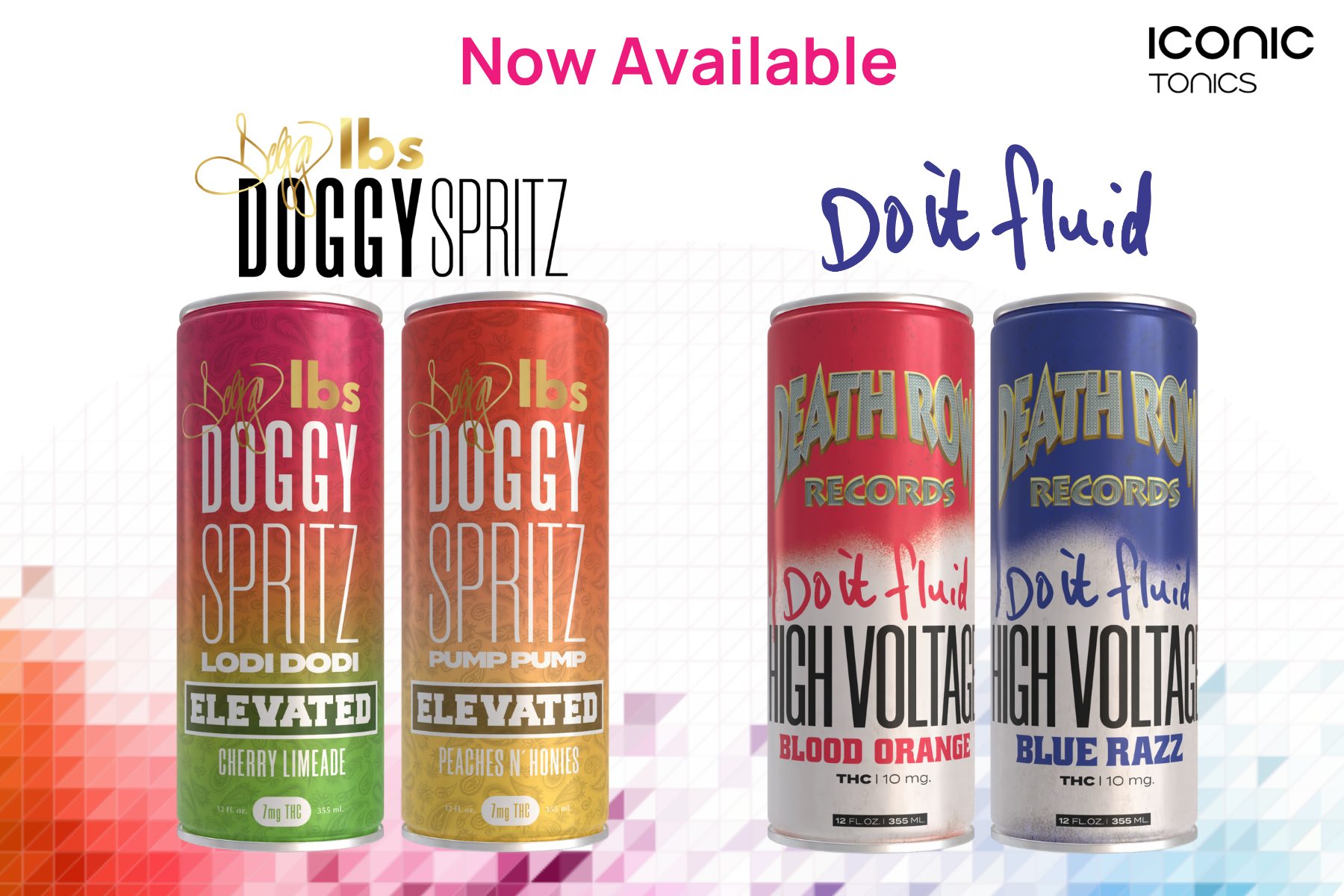 PRESS RELEASE: Snoop Dogg Amps Up His Hemp Beverage Lineup With Launch of High Voltage Do it Fluid and Elevated Doggy Spritz