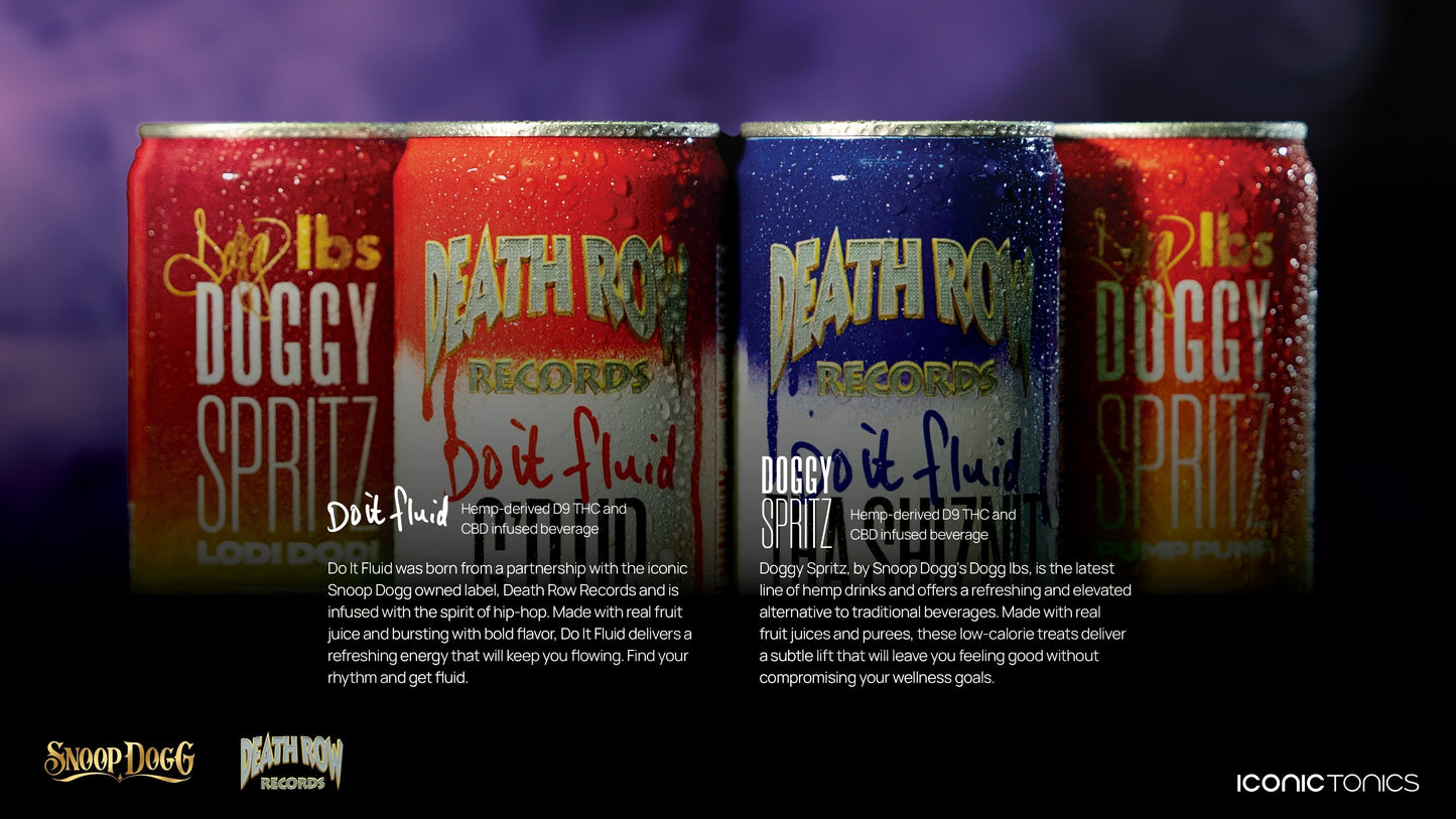 PRESS RELEASE: Snoop Dogg Expands His Beverage Empire, Bringing "Do It Fluid" and "Doggy Spritz" to New Markets