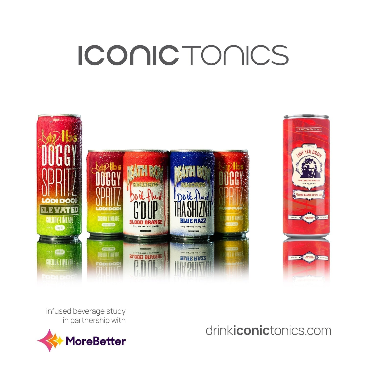 PRESS RELEASE: Iconic Tonics Partners with MoreBetter for Pioneering Study on How THC Beverages Impact Consumer Quality of Life