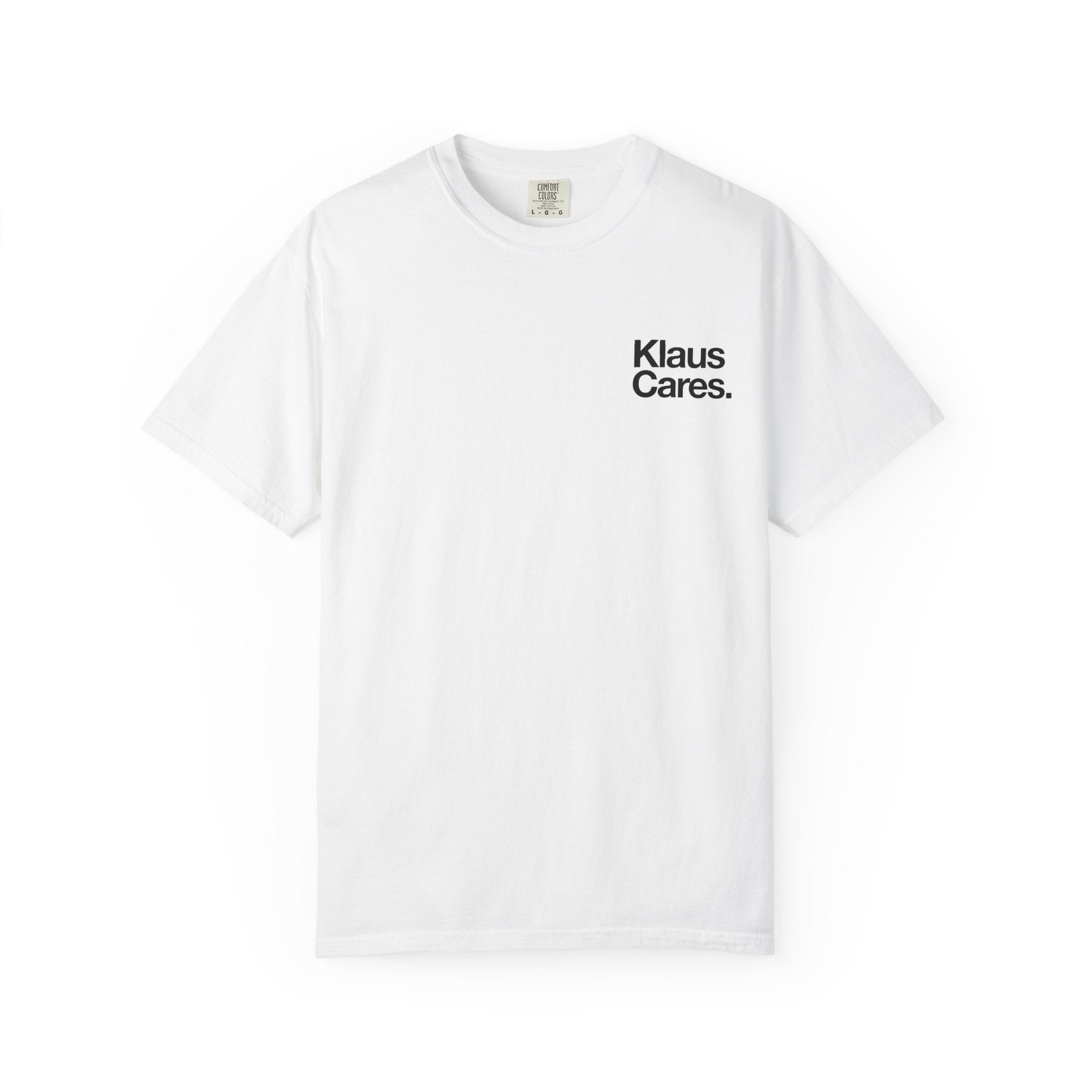 KLAUS CARES Unisex Garment-Dyed T-shirt