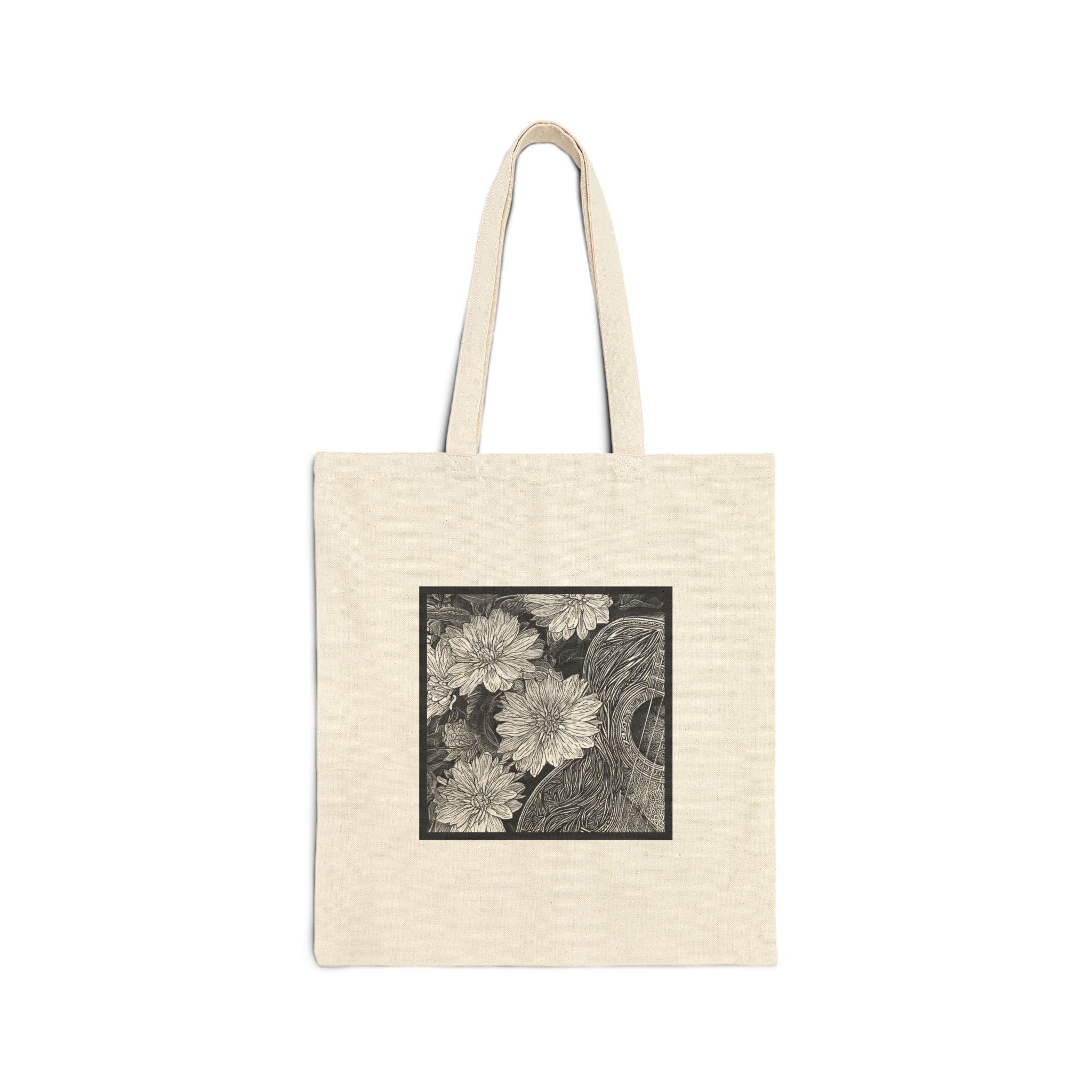 I AM ICONIC:  Austin Mural - Kanna Canvas Tote Bag