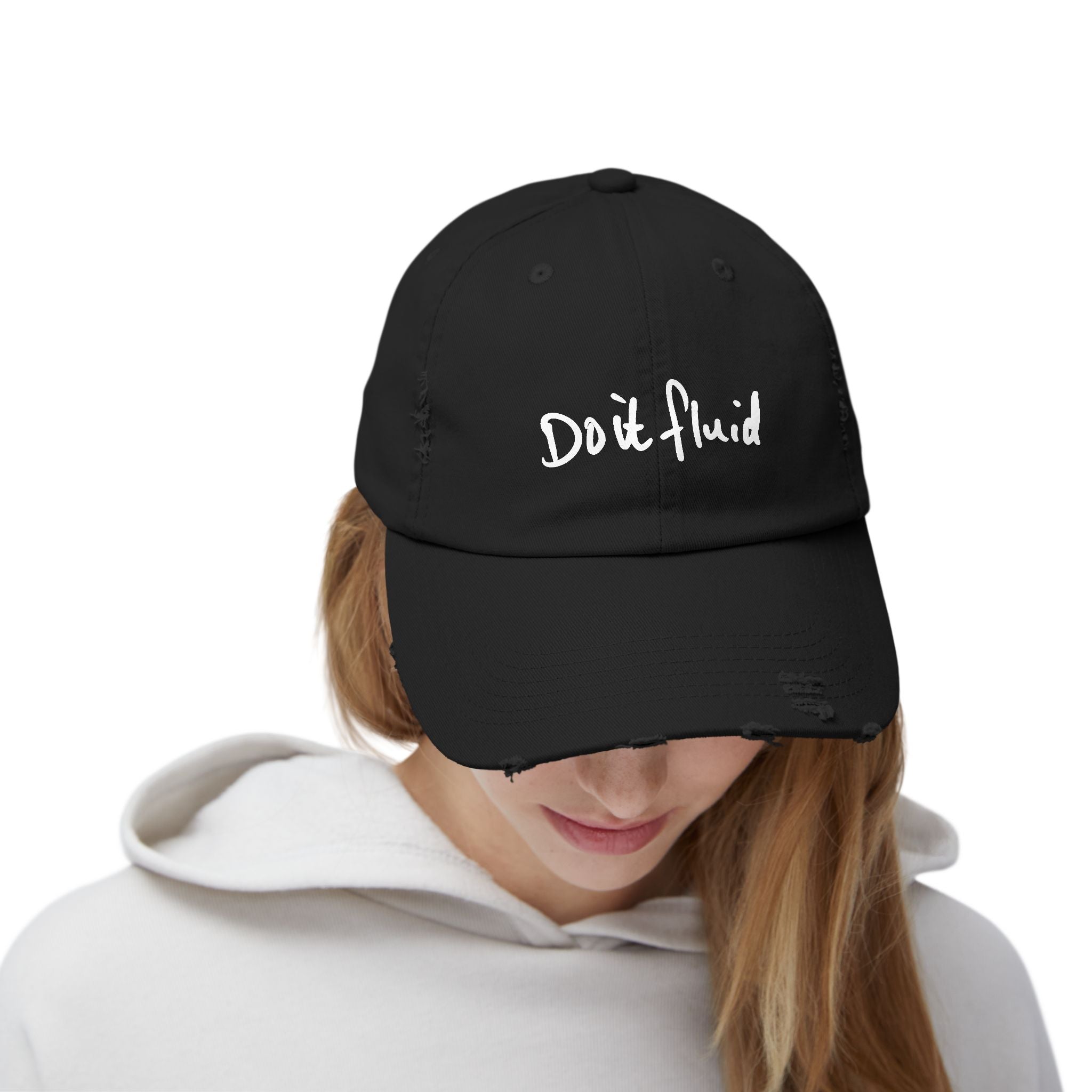 DO IT FLUID - DISTRESSED HAT