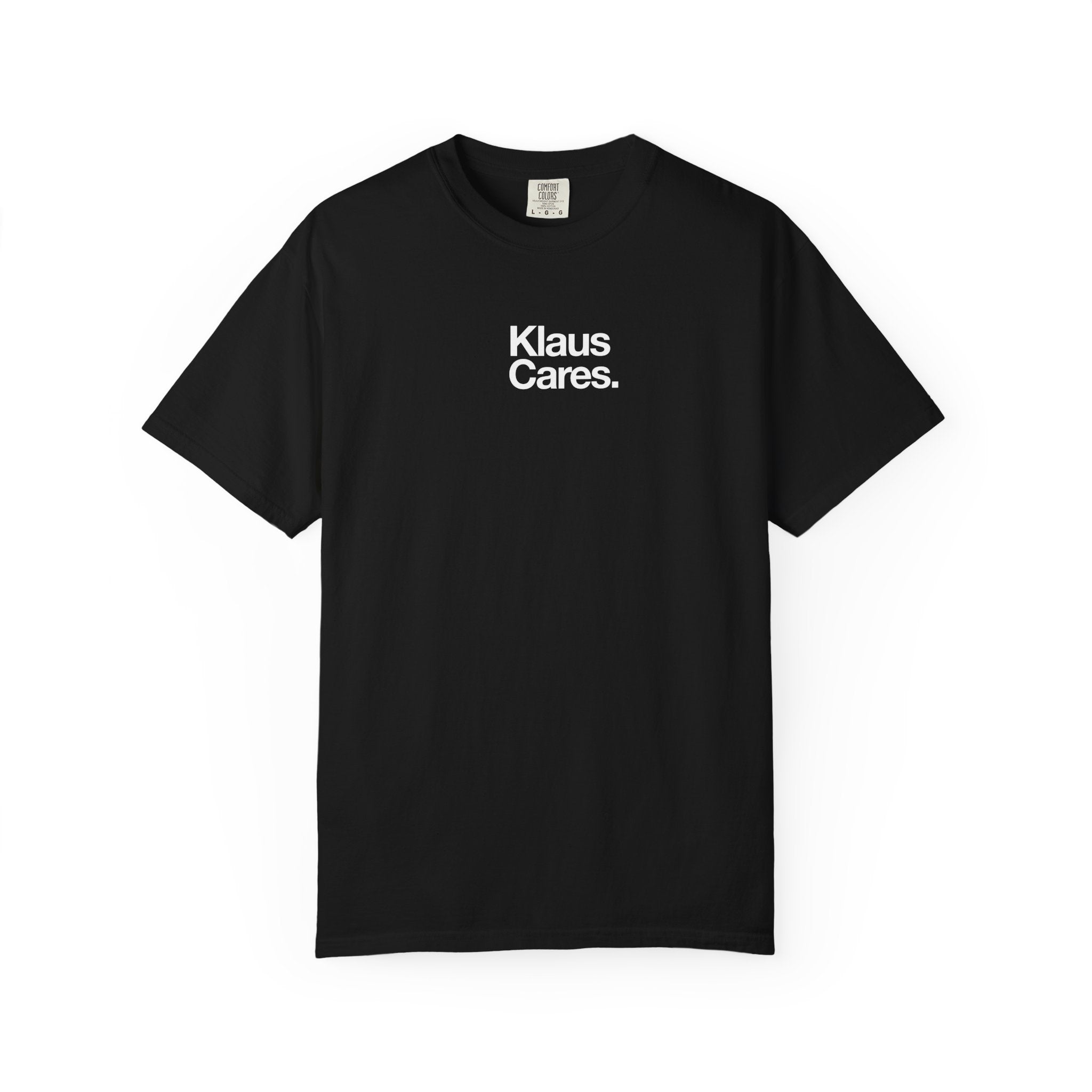 KLAUS CARES Unisex Garment-Dyed T-shirt