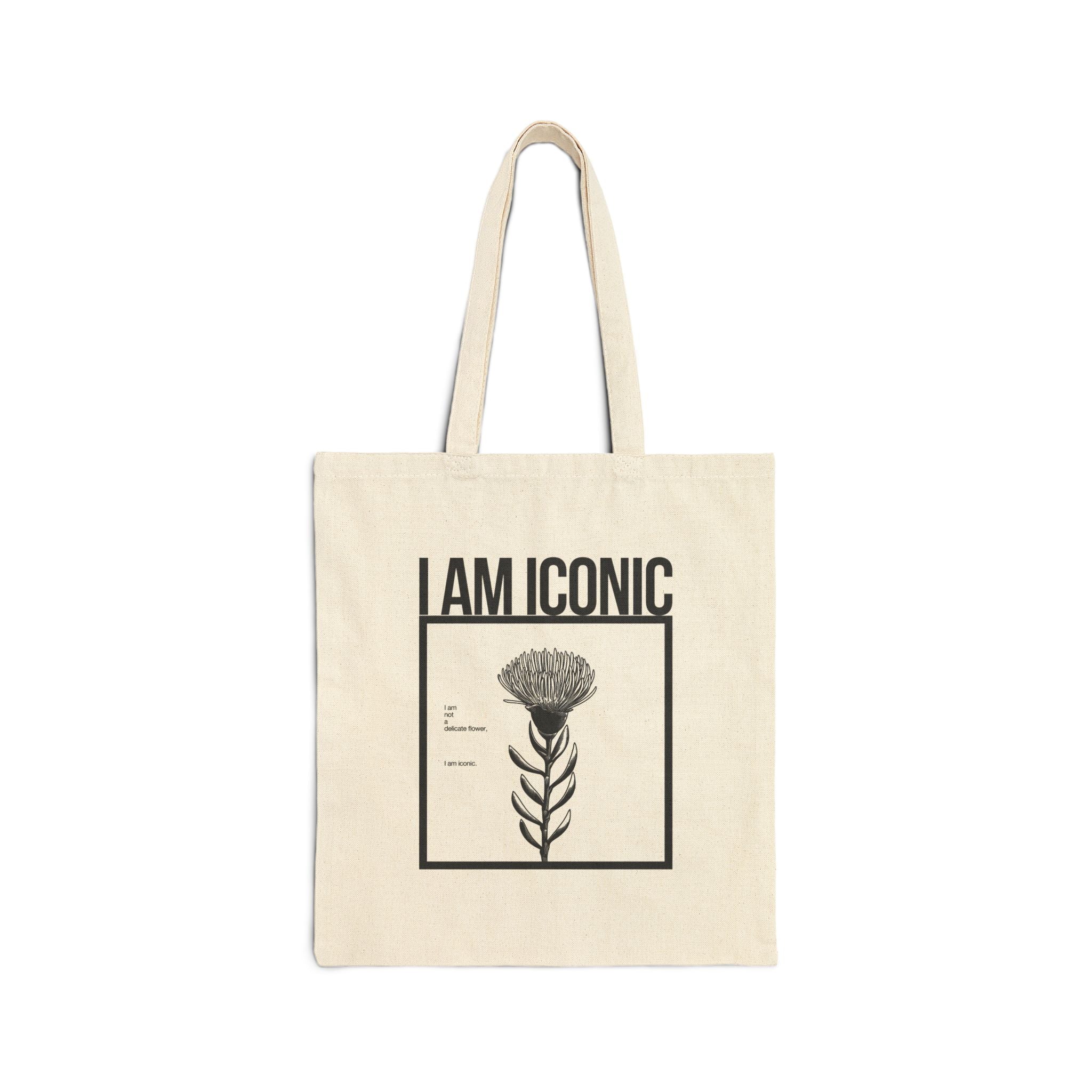 I AM ICONIC: Delicate Flower - Kanna Tote Bag