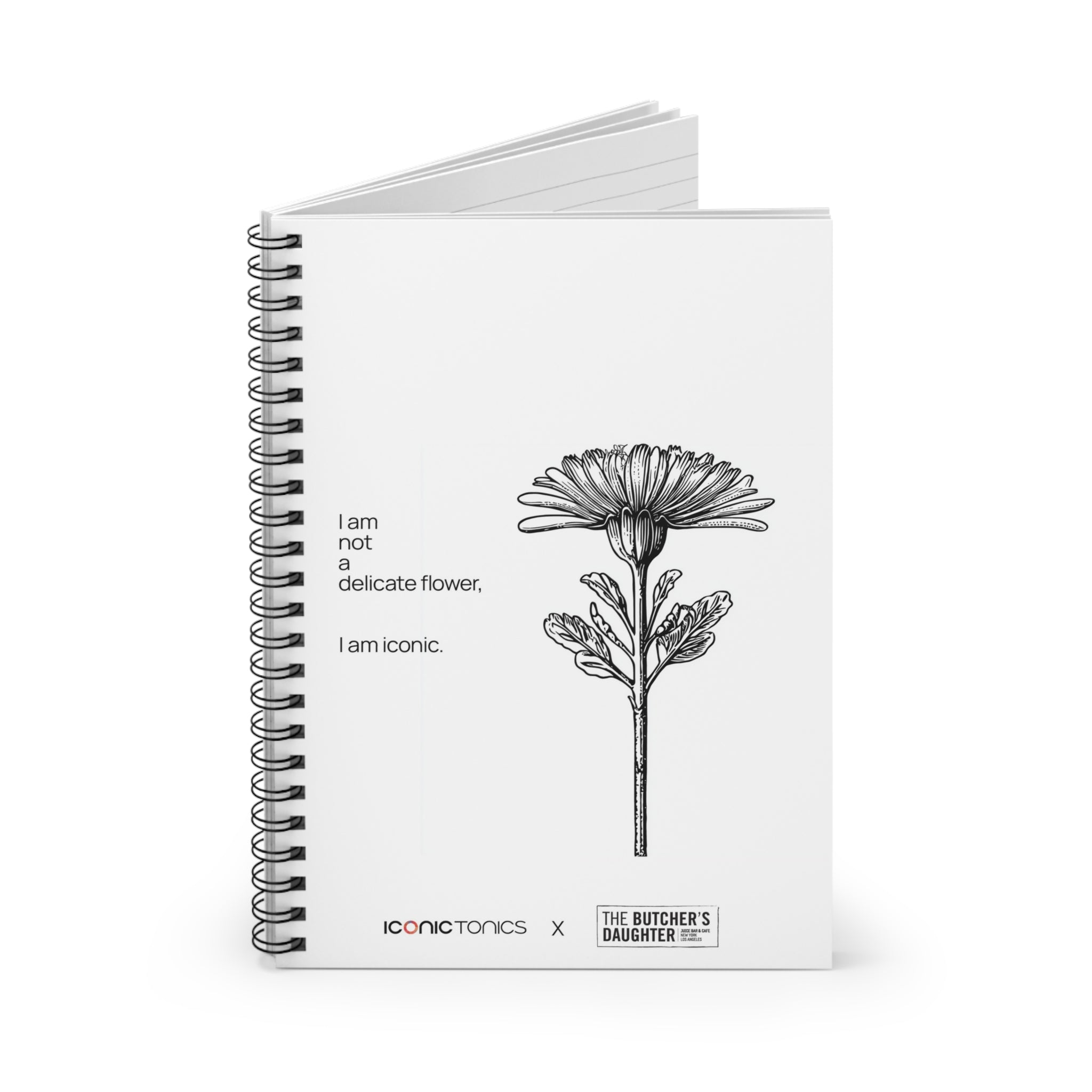 I AM ICONIC:  Delicate Flower - Kanna Iconic Journal