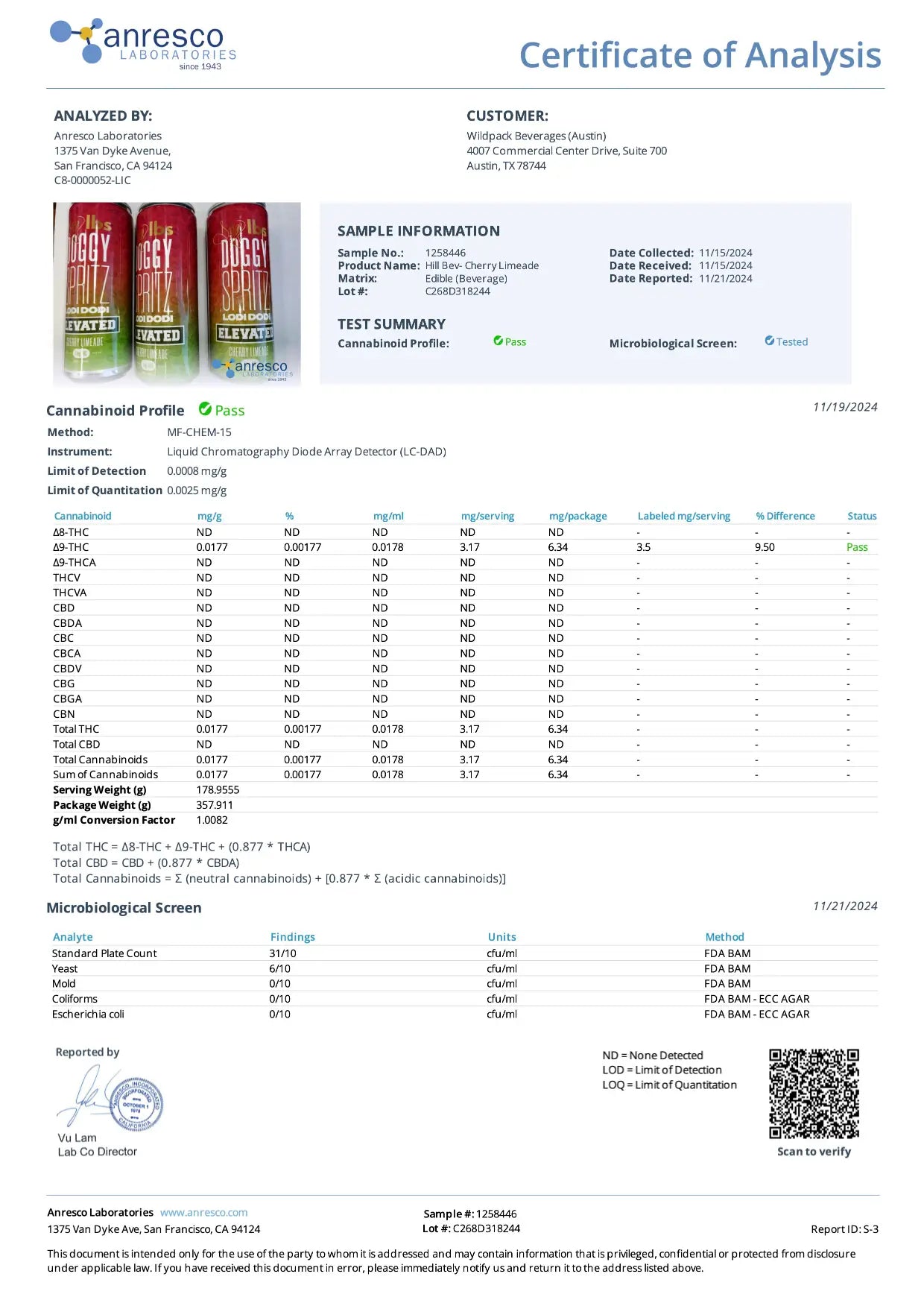 Cherry Limeade 7mg THC (4 pk)